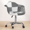 Buy Emery Office Chair White And Black - Patchwork  White / Black 59870 - prices